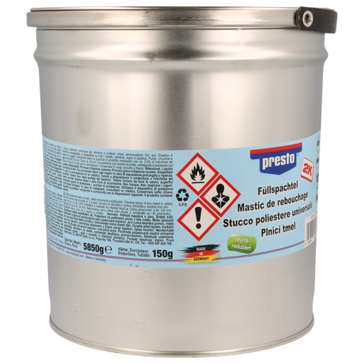 prestolith plastic Füll-und Ziehspachtel 600313 ocker 6,0 kg